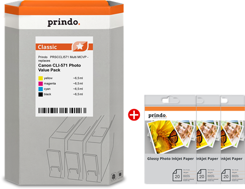 Prindo PRSCCLI571 Multi MCVP Multipack nero / ciano / magenta / giallo