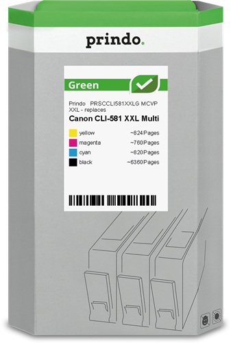 Prindo PRSCCLI581XXLG MCVP Multipack Noir(e) / Cyan / Magenta / Jaune