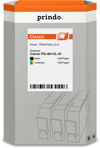 Prindo PRSCPG40_CL41 Multipack Noir(e) / Plusieurs couleurs
