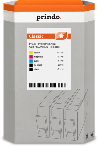 Prindo PIXMA TS8050 PRSCPGI570XL CLI571XLPlus