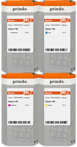 Prindo PRSET00R MCVP Multipack Nero (Foto) / ciano / magenta / giallo