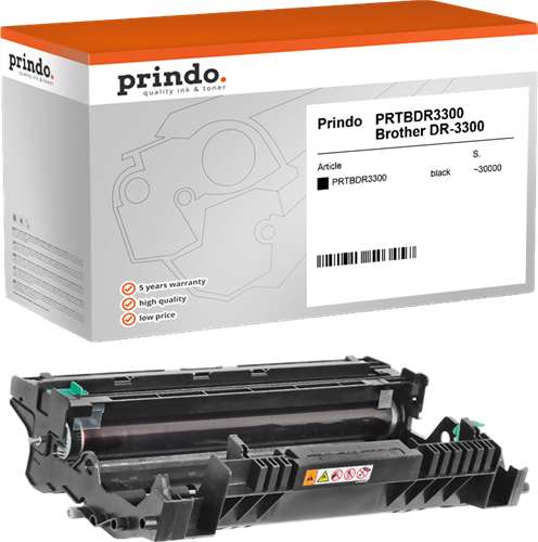 Prindo PRTBDR3300 Tambour d'image Noir(e)