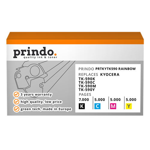 Prindo ECOSYS M6026cdn PRTKYTK590 Rainbow