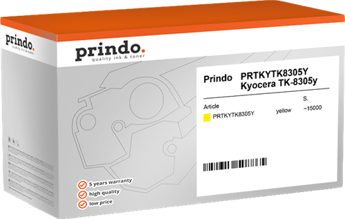 Prindo PRTKYTK8305Y Gelb Toner