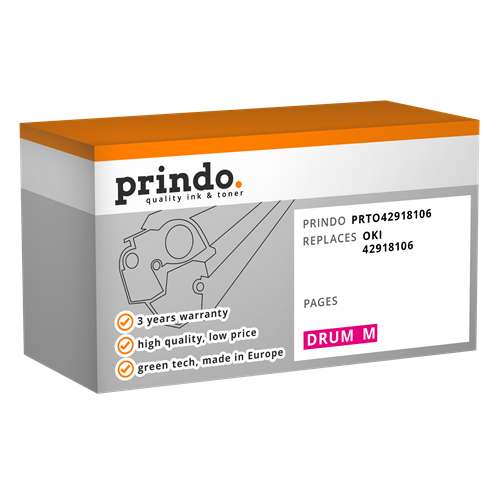 Prindo PRTO42918106 Tambour d'image Magenta