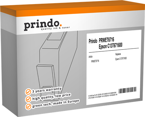 Prindo PRWET6716 Unidade de manutenção