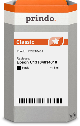 Prindo T0481 nero Cartuccia d'inchiostro