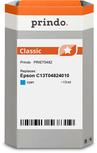 Prindo T0482 Cyan Tintenpatrone