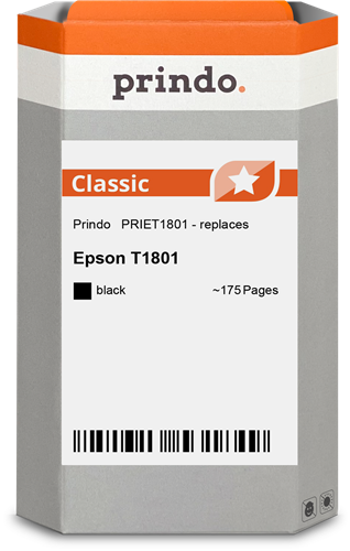 Prindo T1801 black ink cartridge