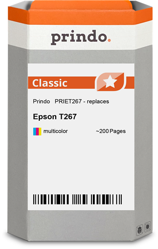 Prindo T267 mehrere Farben Tintenpatrone