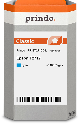 Prindo T2712 Cyan Tintenpatrone