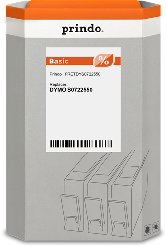 Prindo Étiquettes universelles 19 x 51mm Blanc