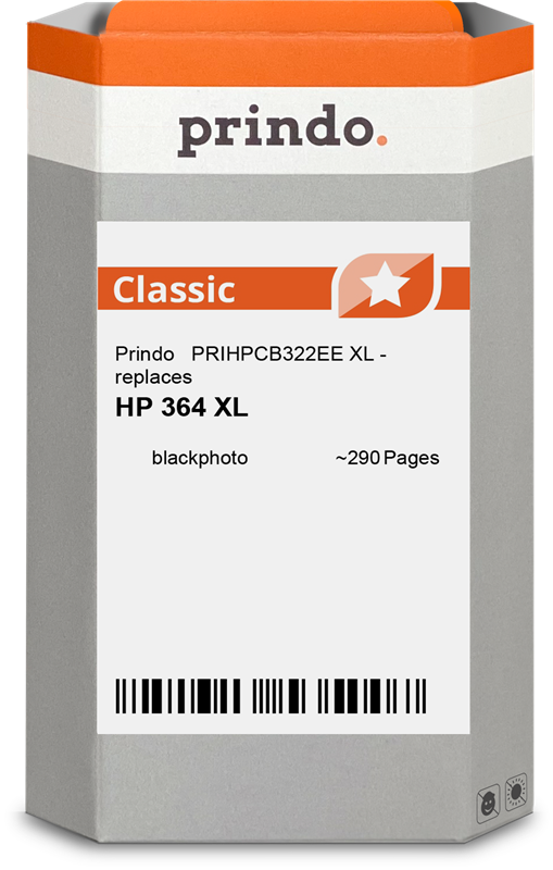 Prindo 364XL Schwarz (Foto) Tintenpatrone