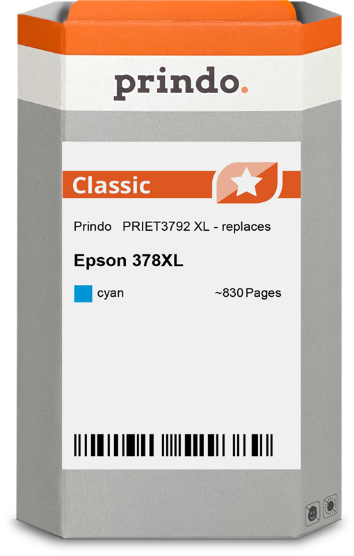 Prindo 378XL cyan ink cartridge