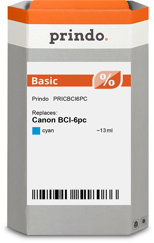 Prindo BCI-6 ciano Cartuccia d'inchiostro
