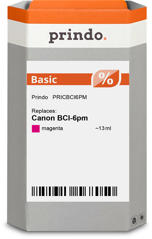 Prindo BCI-6 magenta ink cartridge