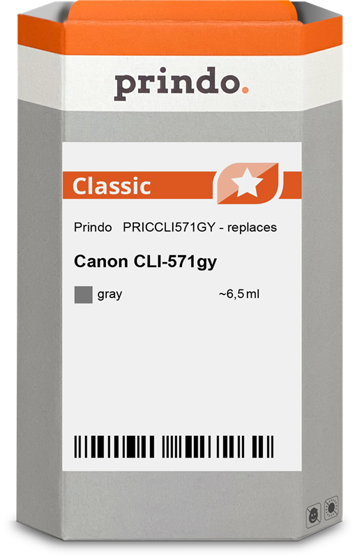 Cartouche d'encre Canon CLI-571 JAUNE XL - CLI-571XL J