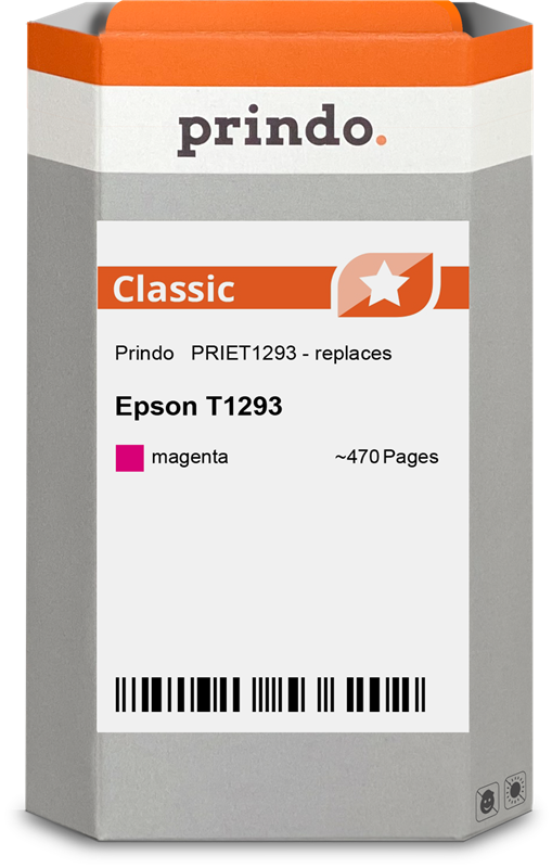 Cartouche compatible Epson T1293 magenta