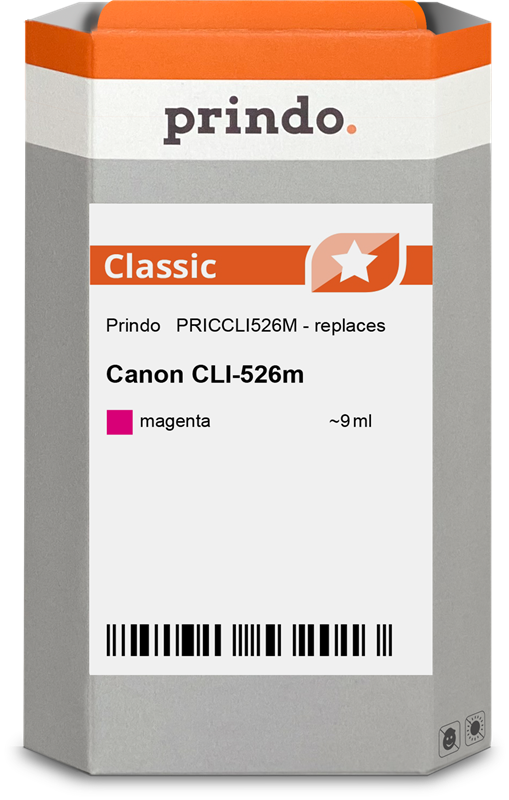 Cartouche d'encre magenta Canon CLI-526M