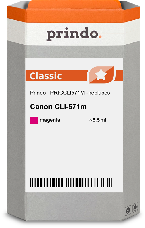Canon CLI 571 M cartouche d'encre originale mage…
