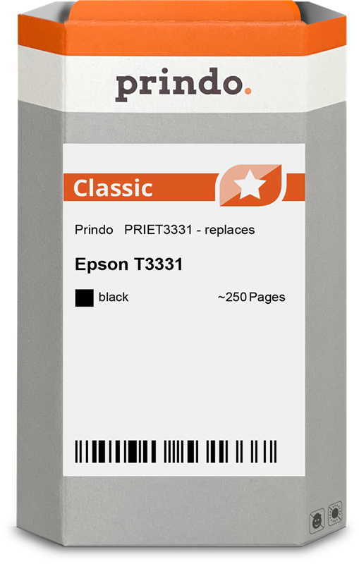 Epson Multipack 33 Orange, Cartouches d'encre d'origine, 5 couleurs: Noir,  Cyan, Magenta, Jaune, Noir photo, XP-530 XP-540 XP-630 XP-635 XP-640 XP-645