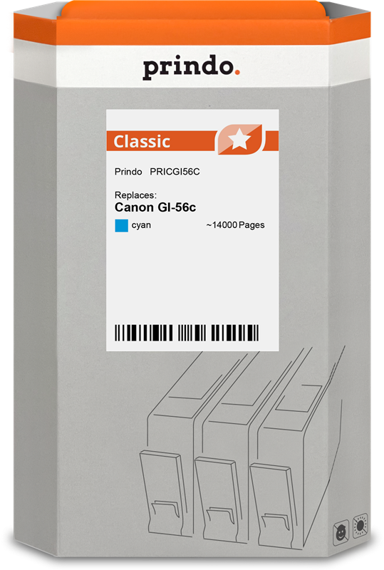 Prindo GI-56c cyan ink cartridge