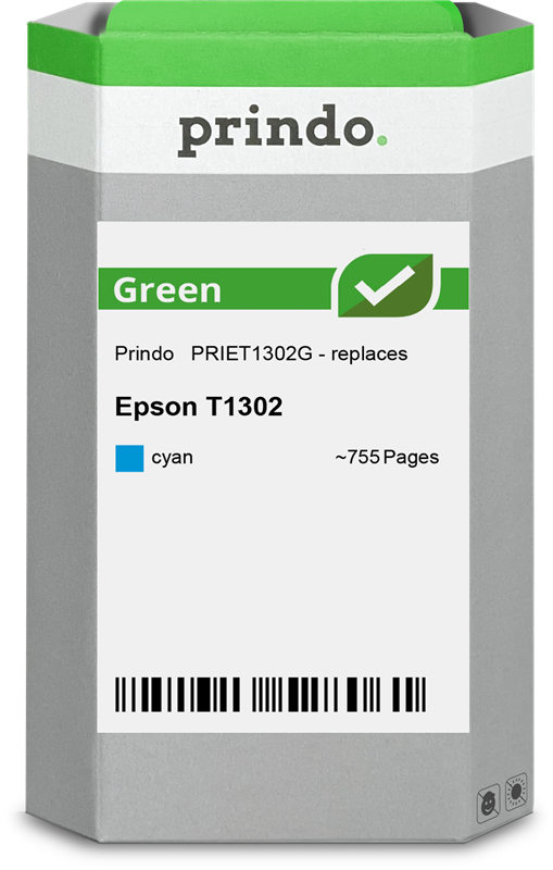 Cartouche encre compatible Epson T1302 Cyan