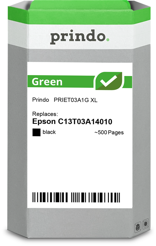 COMPATIBLE Epson C13T03A14010 / 603XL - Cartouche d'encre noire