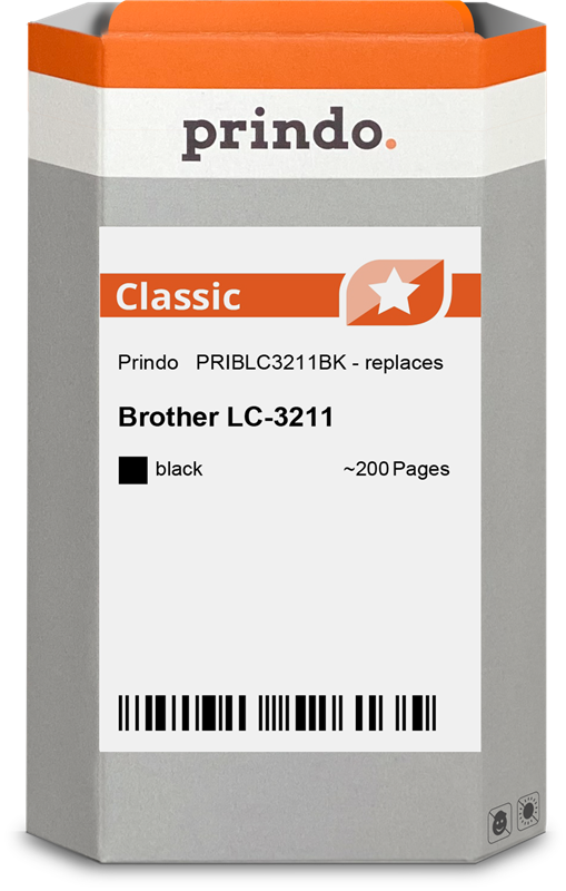 Prindo LC-3211 Noir(e) Cartouche d'encre