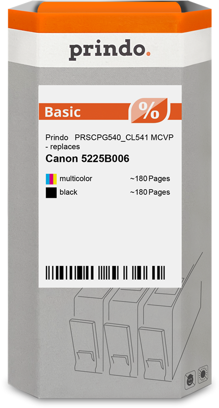 Prindo PRSCPG540_CL541 MCVP Multipack Noir(e) / Plusieurs couleurs
