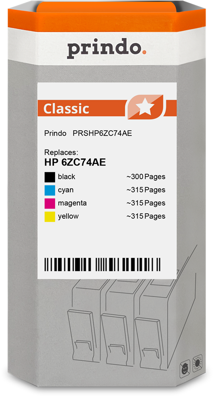 HP 912XL Multipack Patronen schwarz cyan magenta gelb