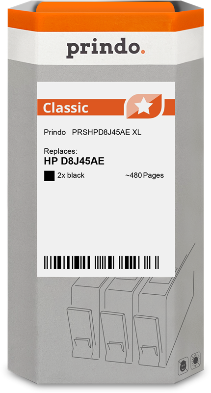 Prindo Deskjet 2540 All-in-One PRSHPD8J45AE