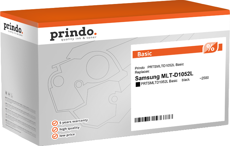 Prindo PRTSMLTD1052L Basic Schwarz Toner