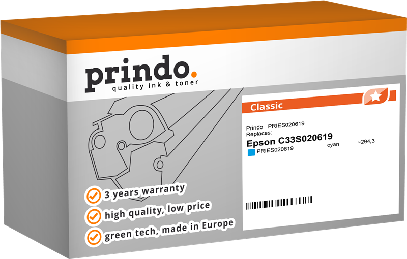 Prindo SJIC26P/C cyan ink cartridge