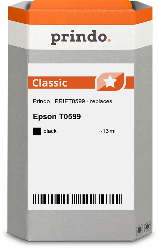 Prindo T0599 black ink cartridge