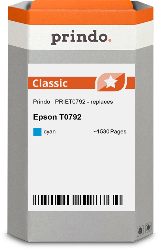 Prindo T0792 cyan ink cartridge