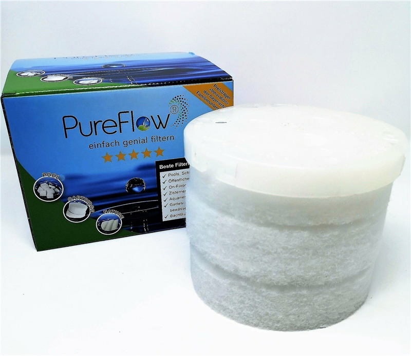 PureFlow 2 garnitures de filtre avec chacune 3 disques filtrants