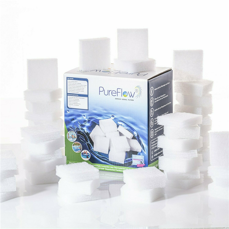  Remplacement pour 40 kg Filtre à Sable   Filtre à Eau 500 g  Jacuzzi Piscine  pour piscines Pureflow 3D Filtre Cubes  
