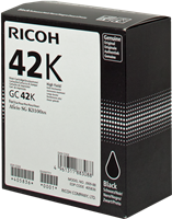 Ricoh Cartucho gel GC 42 bk Preto