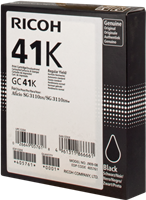 Ricoh Cartucho gel GC41BKHC Preto