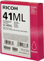 Ricoh Cartucho gel GC41ML Magenta