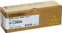 Ricoh SP C360XY geel toner