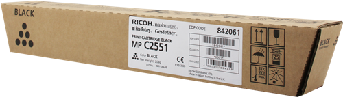 Ricoh MP C2551BK Preto Tóner