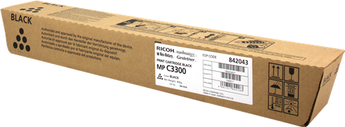 Ricoh MP C3300BK Preto Tóner