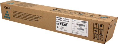 Ricoh MP C6003C tyrkysová 