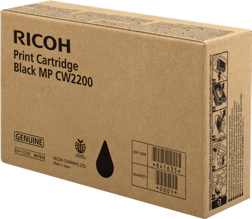 Ricoh MP CW2200BK negro Cartucho de tinta