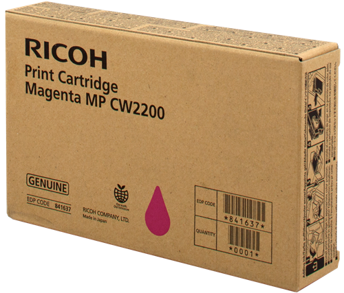Ricoh MP CW2200M magenta ink cartridge