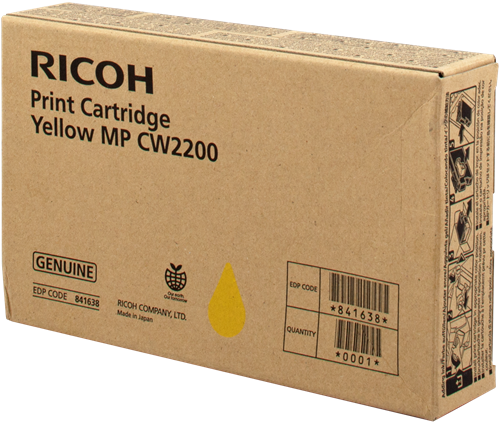 Ricoh MP CW2200Y žlutý Inkoustovou kazetu
