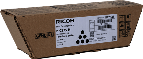 Ricoh P C375H black toner