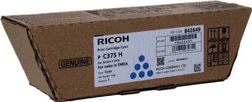 Ricoh P C375H Cyan Tóner